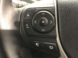 【ステアリングスイッチ】左です。ハンドルから手を離さず、運転に集中したまま手元でオーディオ操作等ができます。