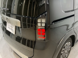 視認性がいいテールランプ。後続車にも存在をアピール。