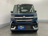 令和7年式 スペーシアカスタム HYBRID XS インディゴブルーメタリック2 ブラック2トーン