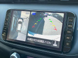 空から車を見たような「アラウンドビューモニター」!車の周りが一目で確認できるので、小さなお子様や障害物があっても安心して乗ることができます♪