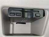 ETC車載器付きです。高速道路の料金所もスムーズに通過できます。