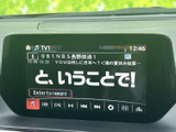 テレビ番組を画面で確認でき、停車中の待ち時間などに映像を楽しめる装備です。番組情報や各種メニューも表示され、視聴内容の確認や設定変更がしやすい構成となっています。
