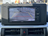 バックカメラで駐車時の後方確認バッチリです!
