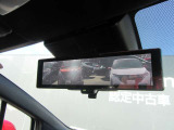 スマートルームミラー★車両後方のカメラ映像をミラー面に移して、いつでもクリアな後方視界を確保します♪