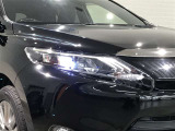 LEDヘッドライトです。デザイン性がよくとても明るいので、夜間の走行や悪天候でも安心です。しかも長寿命!