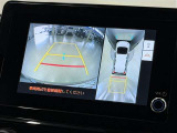 【バックモニター】 車庫入れの後方確認や、バックで駐車場に出入りの際等に後方を確認するのをお手伝いできます