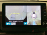 全周囲カメラ搭載☆運転席にいながら車全周囲が確認できるので駐車がスムーズに行なえます。駐車も楽々!