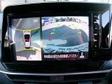 アラウンドビューモニター!空から見下ろしているかのような映像を映し出します。駐車時には安心ですよね♪