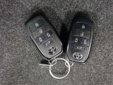 キーを取り出さずにドアを施錠&解錠。クルマの始動も可能です。