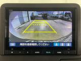 【魚眼ビュー】約180&deg;を見渡せる視野。3つの中では一番、後方側方も広範囲に表示できます!
