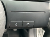 ステアリングにはオーディオコントロールスイッチを装備!