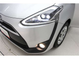 【LEDヘッドライト】 消費電力も少なく寿命も長く安全性に優れています。