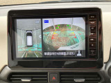 大画面で全方位モニター見れます。