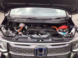Hondaの技術が詰まったエンジンルーム♪エンジンルーム室内ともにルームクリーニング済みで清潔です!快適なドライブをお楽しみください。