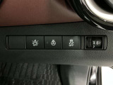 運転席スイッチ部 安全装備もばっちりで安心です。