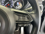 前方の車との車間を設定し、スピードを上げたり緩めたりを自動で行ってくれる追尾式の「レーダークルーズ」。上級装備の一つです!高級車にしかつかない嬉しい機能です。