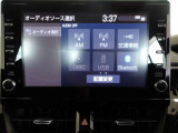 Bluetooth接続機能付き。ワイヤレスでスマートフォンなどからお気に入りの音楽を再生したり、ハンズフリー通話ができます。