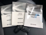 メンテナンスノート・車両取扱説明書・ナビゲーション取扱説明書も完備しています。