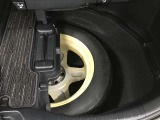 万が一のパンク時にも応急タイヤで走行できます☆