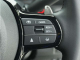 ◆アダプティブクルーズコントロール◆予め設定した車速内でクルマが自動的に加減速。前走車との適切な車間距離を維持しながら追従走行します。【LKAS】車線維持支援システムでステアリング操作を支援。