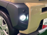 LEDフォグランプ LEDの明るい光が霧の発生や悪天候時に視界確保をサポートします!