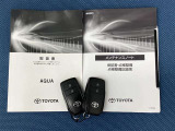 【取扱説明書/スマートキー】車両の取扱説明書・スマートキー/スペアキーございます。