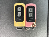 キーレス2本付き。予備キーもキーレス仕様になっております。