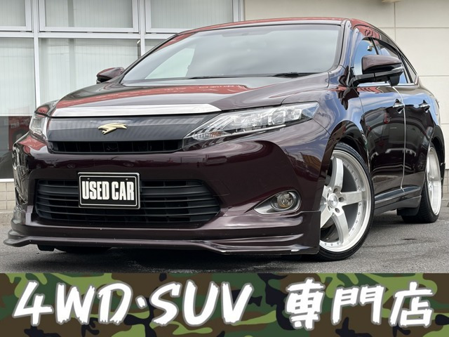 ハリアー 2.0 エレガンス エアロ 20インチAW BT BLITZ車高調 ETC LED
