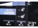 フロントにはシートヒーター&ステアリングホイールヒーターを装備。