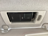 マツダ純正スマートインETC装備!サンバイザーの裏に車載器をスッキリ収納!ワンプッシュでETCカードの出し入れも簡単にできます。