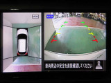 アラウンドビューモニターで車庫入れも空から見ている様に駐車できラクラクです。