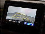◆バックカメラ◆リバースにするだけで映ります、後方の安全確認や、狭い駐車場での車庫入れ、雨の日や夜間など視界の悪い時に便利です!安全にバックする為には欠かせない装備です。