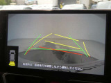 バックガイドモニターで、後方を確認しながら安心して駐車することができます。運転初心者も熟練者も必須の機能ですよ!