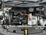 ガソリンエンジンで発電し、その電気を使用した大出力モーターのみで駆動する日産独自の電動パワートレイン、e-POWERを搭載