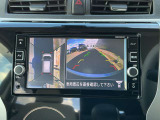 駐車時の強い味方アラウンドビューモニター付。空から見下ろす視点で全方位死角なし!