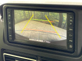 【バックカメラ】駐車時に後方がリアルタイム映像で確認できます。大型商業施設や立体駐車場での駐車時や、夜間のバック時に大活躍!運転スキルに関わらず、今や必須となった装備のひとつです!