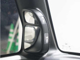 ◆サイドビューサポートミラー◆車の左前の見ずらい所・助手席側のドアの下あたりの見づらい所を映すから、駐車がずっとラクになります。