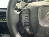 ステアリングスイッチ装備!運転しながら手元でオーディオの操作などができます。
