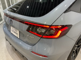 視認性がいいテールランプ。後続車にも存在をアピール。