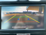 バックモニターもしっかり装備。駐車時も安心です!