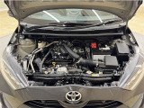 トヨタ中古車「まるごとクリーニング」施工済。エンジンルームを専用洗剤で洗浄!高圧&スチーム洗浄も行います。樹脂部分も艶出し剤でピカピカです☆☆