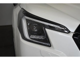 LEDヘッドライトで夜間の運転も安心です