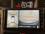 車両の周囲が見える全周囲カメラを装着♪
