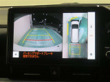 パノラミックビューモニター搭載。カメラで車両周囲の状況を映し出すため、狭い場所での駐車などに役立ちます。