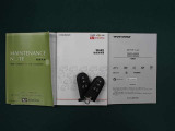 取説&メンテナンスノートが付属されています。