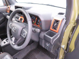 インパネはシンプルなデザイン。運転も、しやすそう♪
