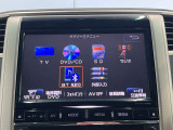 純正SDナビを装着しています。Bluetooth(ブルートゥース)接続/CD・DVD再生/フルセグ視聴等が使用できます。