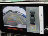 「パノラミックビューモニター」でクルマを真上から見るように周囲を確認でき、駐車の際に大活躍☆