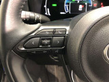 【ステアリングスイッチ】左です。ハンドルから手を離さず、運転に集中したまま手元でオーディオ操作等ができます。