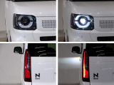 【LEDヘッドライト】LEDヘッドライトは省電力で、明るく遠くまで照らし、夜道や雨天時などの安心感を高めます。点灯忘れを防ぐオートライトも付いているので安心ですね♪